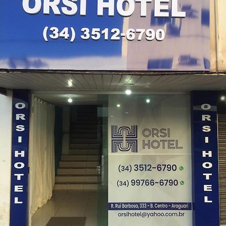 Orsi Hotel Araguari Exterior foto